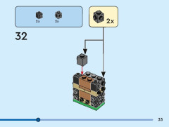 LEGO 40679 instructions page 33 – build guide