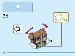 LEGO 40679 instructions page 38 – build guide