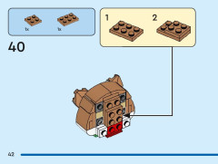 LEGO 40679 instructions page 42 – build guide