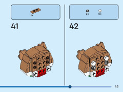 LEGO 40679 instructions page 43 – build guide