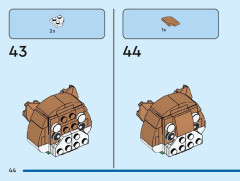 LEGO 40679 instructions page 44 – build guide