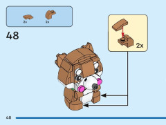 LEGO 40679 instructions page 48 – build guide