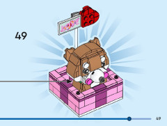 LEGO 40679 instructions page 49 – build guide