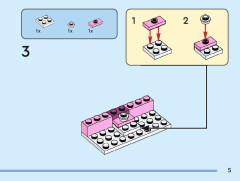 LEGO 40679 instructions page 5 – build guide