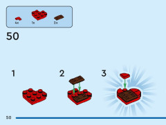 LEGO 40679 instructions page 50 – build guide