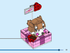 LEGO 40679 instructions page 51 – build guide