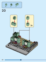 LEGO 40680 instructions page 20 – build guide