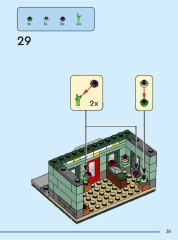 LEGO 40680 instructions page 31 – build guide