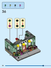 LEGO 40680 instructions page 38 – build guide