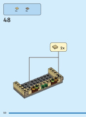 LEGO 40680 instructions page 50 – build guide