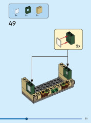 LEGO 40680 instructions page 51 – build guide