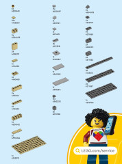 LEGO 40680 instructions page 83 – build guide