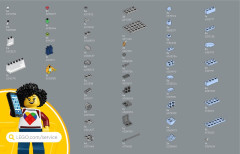 LEGO 40681 instructions page 66 – build guide