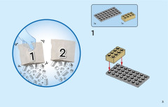 LEGO 40683 instructions page 3 – build guide