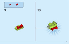 LEGO 40687 instructions page 9 – build guide