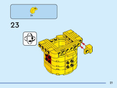 LEGO 40688 instructions page 21 – build guide