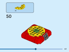 LEGO 40688 instructions page 43 – build guide