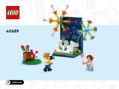 LEGO 40689 instructions page 1 – build guide