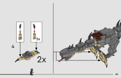 LEGO 40693 instructions page 43 – build guide