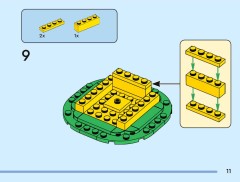 LEGO 40697 instructions page 11 – build guide