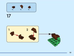 LEGO 40697 instructions page 19 – build guide