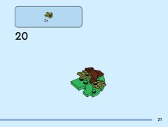 LEGO 40697 instructions page 21 – build guide