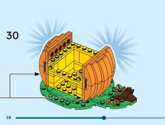 LEGO 40697 instructions page 28 – build guide