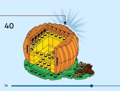 LEGO 40697 instructions page 34 – build guide