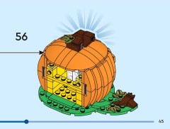 LEGO 40697 instructions page 45 – build guide