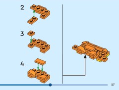 LEGO 40697 instructions page 57 – build guide
