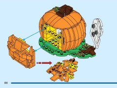 LEGO 40697 instructions page 66 – build guide