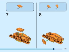 LEGO 40697 instructions page 73 – build guide