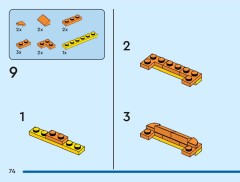 LEGO 40697 instructions page 74 – build guide