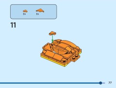 LEGO 40697 instructions page 77 – build guide