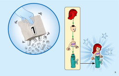 LEGO 40708 instructions page 3 – build guide