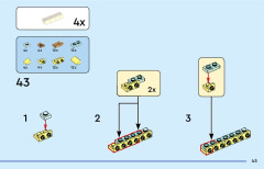 LEGO 40708 instructions page 45 – build guide
