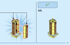 LEGO 40708 instructions page 47 – build guide