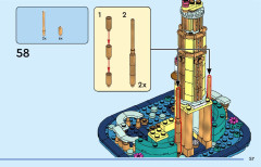 LEGO 40708 instructions page 57 – build guide