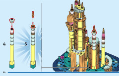 LEGO 40708 instructions page 84 – build guide