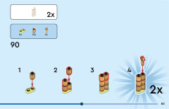 LEGO 40708 instructions page 85 – build guide