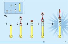 LEGO 40708 instructions page 95 – build guide