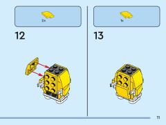 LEGO 40709 instructions page 11 – build guide