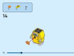LEGO 40709 instructions page 12 – build guide