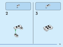 LEGO 40709 instructions page 15 – build guide