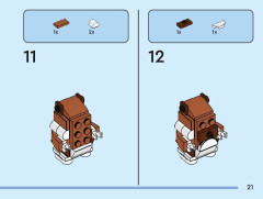 LEGO 40709 instructions page 21 – build guide