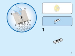 LEGO 40709 instructions page 3 – build guide