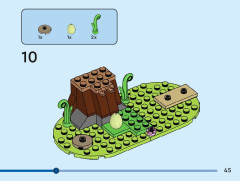 LEGO 40709 instructions page 45 – build guide