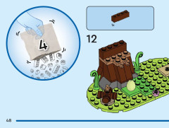 LEGO 40709 instructions page 48 – build guide