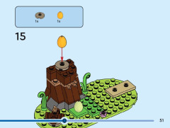 LEGO 40709 instructions page 51 – build guide