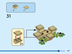 LEGO 40709 instructions page 69 – build guide